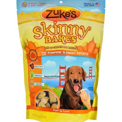 Zuke's Skinny Bakes - Pumpkin and Sweet Potato - Case of 6 - 12 oz.