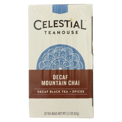 Decaffeinated Mountain Teahouse Chai Tea (6x20 BAG)