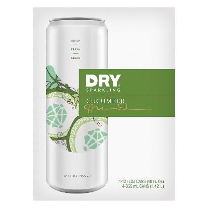 Dry Soda - Cucumber - Case of 6 - 12 FL oz.