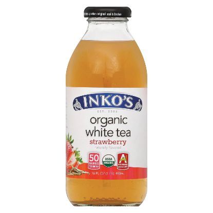 Organic White Tea; Strawberry (12x16 FZ)