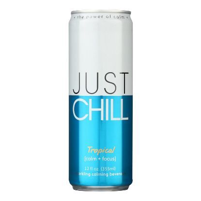 Just Chill Drink - Tropical - Case of 12 - 12 Fl oz.