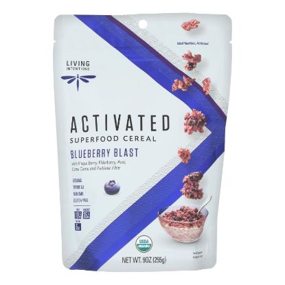 Living Intentions Activated Superfood Cereal  - Case of 6 - 9 OZ