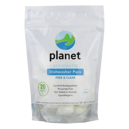 Planet Automatic Dishwasher - Case of 12 - 20 Count
