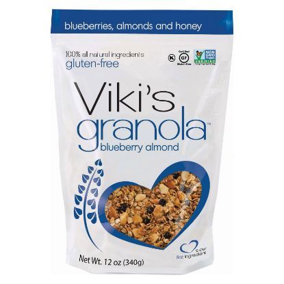 Viki's Granola Blueberry Almond - Case of 6 - 12 oz.