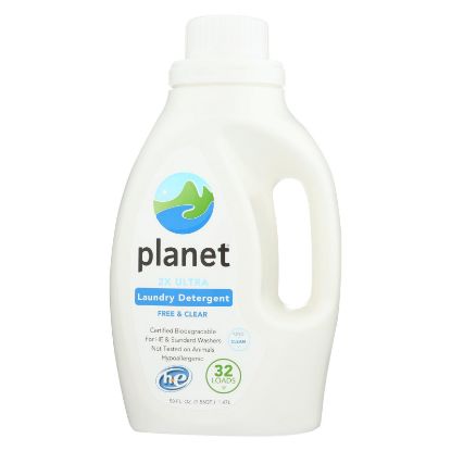 Planet Laundry Detergent - 2X Ultra - Case of 4 - 50 fl oz.