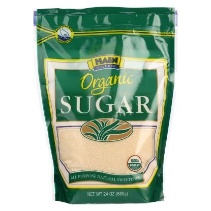 Hain Sugar - Turbinado - Case of 12 - 24 oz.