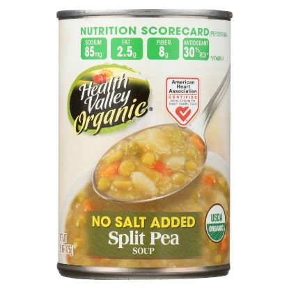 Organic Soup; No Salt Green Split Pea (6x15 OZ)