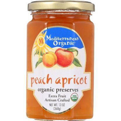 Organic Peach Apricot Preserves (12x13 OZ)