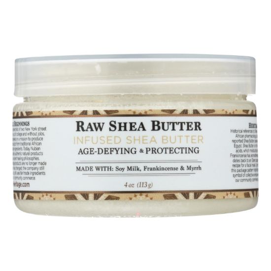 Nubian Heritage Raw Shea Butter  - 1 Each - 4 OZ