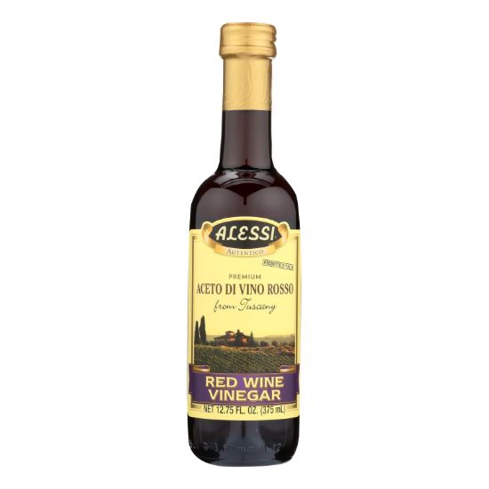 Alessi - Vinegar - Red Wine Vinegar - Case of 6 - 12.75 FL oz.