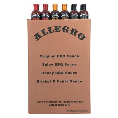 Allegro BBQ Sauce - Original - Case of 36 - 18 oz.