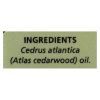 Aura Cacia - Essential Oil - Atlas Cedar wood - 0.5 FL oz.