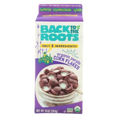 Back To The Roots Crackers - Organic Stoneground Wheat - Case of 8 - 10 oz.
