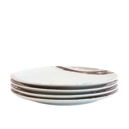 Bambeco Goode Grain Porcelain Dinner Plate - Case of 4 - 4 Count