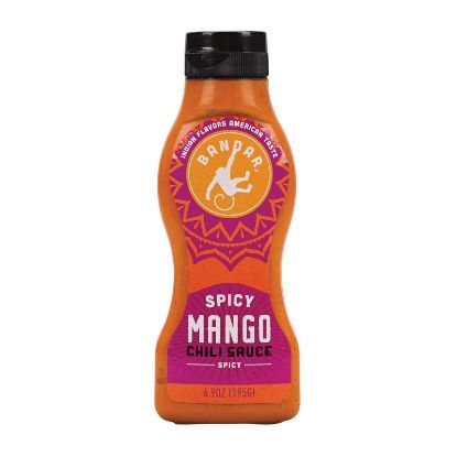 Bandar Monkey Foods Spicy Mango Chili Sauce - Case of 6 - 6.9 oz.