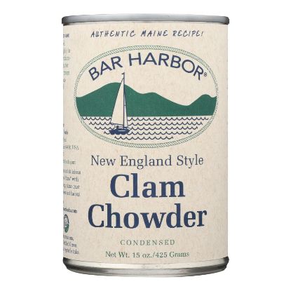 Bar Harbor - All Natural New England Clam Chowder - Case of 6 - 15 oz.