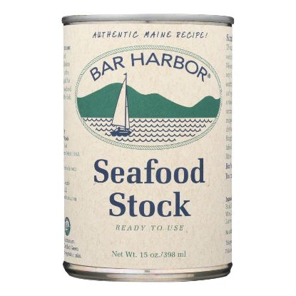 Bar Harbor All Natural Seafood Stock - Case of 6 - 15 oz.