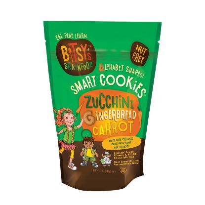 Bitsys Brain food Zucchini Gingerbread - Carrot - Case of 6 - 5 oz.