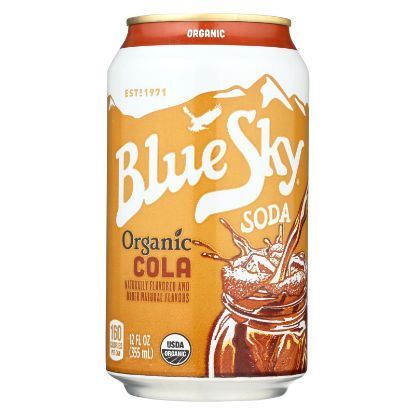 Blue Sky Natural Soda - Cola - Case of 4 - 12 oz.