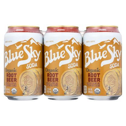 Blue Sky Root Beer - Creamy - Case of 4 - 12 oz.