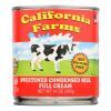 California Farms Sweetened Condensed Milk - Case of 24 - 14 Fl oz.