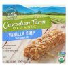 Cascadian Farm Organic Chewy Granola Bars - Vanilla Chip - Case of 12 - 7.4 oz.