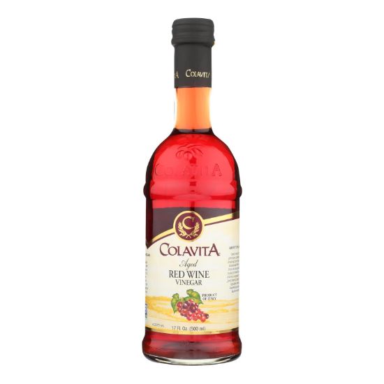 Colavita - Aged Red Wine Vinegar - Case of 12 - 17 Fl oz.