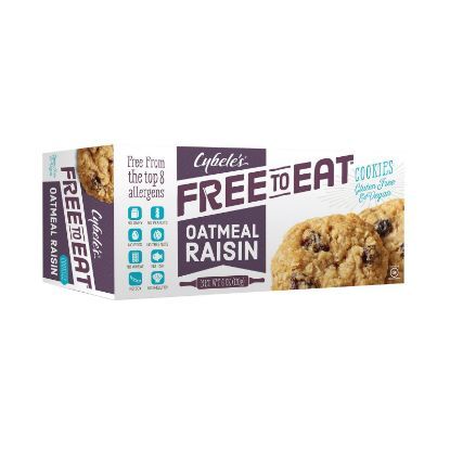 Cybel's Free To Eat Oatmeal Raisin Cookies - Case of 6 - 6 oz.