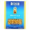 De Cecco Pasta - Elbows Pasta - Case of 20 - 16 oz.