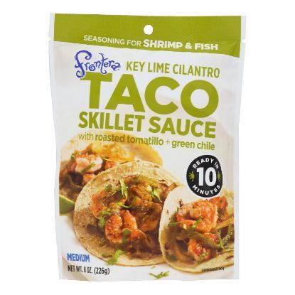 Frontera Foods Key Lime Cilantro Taco Skillet Sauce - Skillet Sauce - Case of 6 - 8 oz.