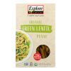 Explore Cuisine Organic Green Lentil Penne - Lentil Penne - Case of 6 - 8 oz.