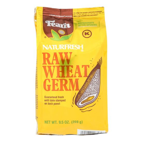 Fearns Soya Food Nature Fresh Raw Wheat Germ - Case of 12 - 10 oz.