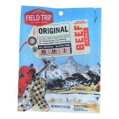 Field Trip Beef Jerky - Gluten Free - Case of 9 - 2.2 oz.