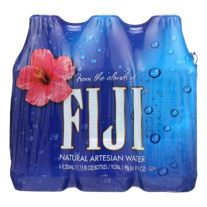 Fiji Natural Artesian Water Artesian Water - Case of 6 - 11.2 FL oz.