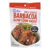 Frontera Foods Red Chile Barbacoa Slow Cook Sauce - Red Chile - Case of 6 - 8 oz.