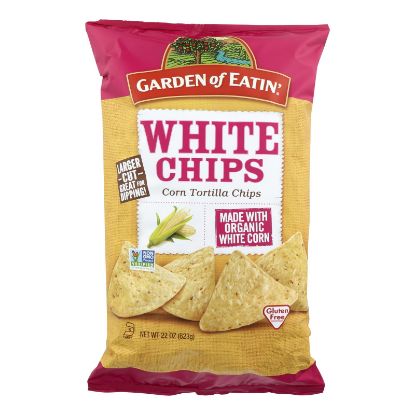 Garden of Eatin' Tortilla Chips - White Corn - Case of 10 - 22 oz.