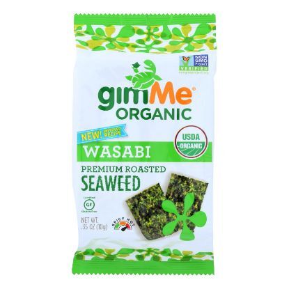 Gimme Organic Roasted - Wasabi - Case of 12 - 0.35 oz.