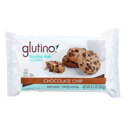 Glutino Chocolate Chip - Case of 12 - 8.6 oz.