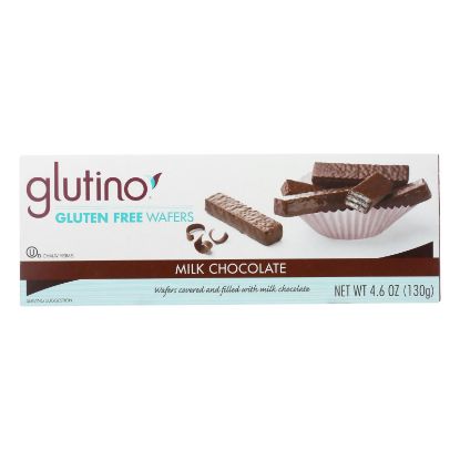 Glutino Chocolate Covered Wafer - Case of 12 - 4.6 oz.