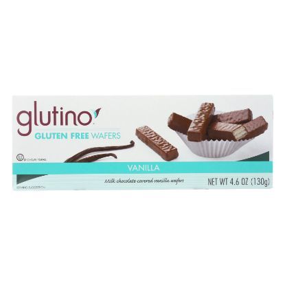 Glutino Chocolate Vanilla Cookies - Case of 12 - 4.6 oz.