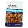 Glutino Pretzels Sticks - Case of 12 - 8 oz.