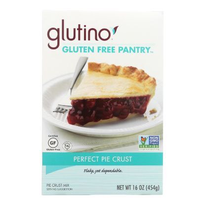 Glutino Perfect Pie Crust - Case of 6 - 16 oz.