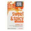 Good Earth Herbal Tea - Sweet and Spicy - Case of 6 - 18 Bags