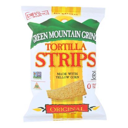 Green Mountain Gringo Tortilla Strips - Original - Case of 12 - 8 oz.