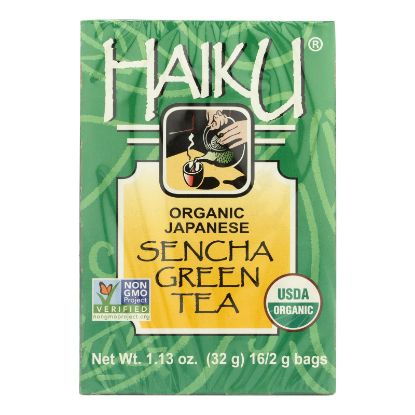Haiku Green Tea - Sencha - Case of 6 - 16 Bags