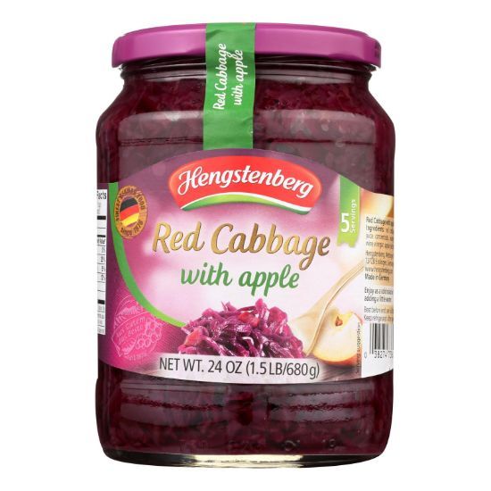 Hengstenberg Red Cabbage with Apple - Case of 12 - 24.3 oz.
