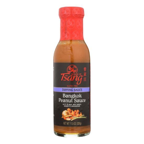 House of Tsang Bangkok Padang Peanut Sauce - Case of 6 - 11.5 oz.