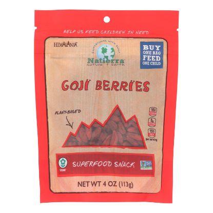 Himalania Goji Berries - Natural - Case of 12 - 4 oz.