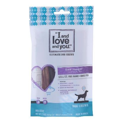 I and Love and You Free Ranger Bully Stix - Beef - Case of 6 - 5 Count