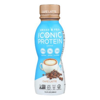 Iconic Protein Shake - Caf? Au Lait - Case of 12 - 11.5 Fl oz.
